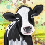 Farm Animals (Cow) Coaster