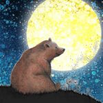 Stargazing (Bear) Coaster